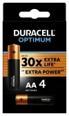 Duracell Optimum alkaline battery 4 pcs (AA)