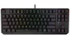 Teclado para jogos Endorfy Thock TKL Kailh BL RGB USB azul sw com fio mecânico layout americano preto RGB