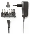 Adattatore CA universale NEDIS 7,2 W 3 - 12 V CC 100 - 240 V CA 6 connettori 1,8 m nero thumbnail (1 of 2)