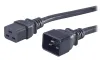 PremiumCord extension cable 230V IEC 320 C19 - IEC 320 C20 1.5m