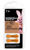 Pile Duracell per apparecchi acustici DA13 6 pz