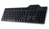 Teclado tcheco DELL KB-813 com leitor de cartão com chip USB preto (1 of 3)