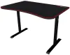 AROZZI Gamingtisch ARENA FRATELLO schwarz mit rotem Rand