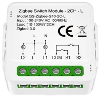 Controlador IMMAX NEO SMART (L) V8 2 Botones Zigbee 3.0 TUYA (1 of 3)