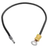 WAVERF aansluiten DC-kabel 120cm oogje M8 ​​- mouw