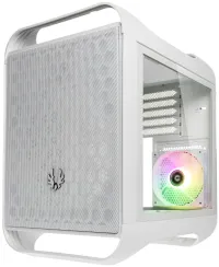 BitFenix ​​dėklas Prodigy M 2022 mATX 1x60mm +3x120mm ARGB ventiliatorius 2xUSB 3.0 grūdintas stiklas baltas (1 of 8)