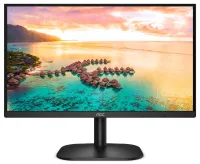 AOC 24 дюйма, светодиодный, 24B2XH, EU IPS, 1920x1080, 75 Гц, 16:9, 4 мс, 1x HDMI, 1x VGA (1 of 6)