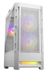 Boîtier PC COUGAR DUOFACE Pro Blanc Mid Tower Panneau avant à flux d'air TG Panneau gauche 2 ventilateurs ARGB 140 mm et 1 ventilateur 120 mm