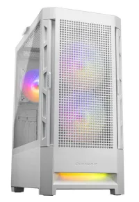 COUGAR PC Case DUOFACE Pro White Mid Tower Airflow Front Panel TG lénks Panel 2 x ARGB 140mm & 1x 120mm Fans (1 of 32)