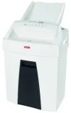 HSM shredder SECURIO AF100 formáid Méid gearrtha A4 4x25mm leibhéal rúndachta (DIN) P-4 uathoibríoch. Fothaire NBU rúnda