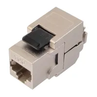 Solarix Keystone 10G CAT6A STP RJ45 černý samořezný SXKJ-10G-STP-BK-SA (1 of 1)