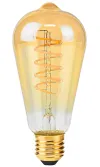 NEDIS LED-lamp E27 ST64 38 W 220 V 250 lm 2100 K dimbaar extra warm wit retrostijl