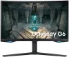 Samsung Odyssey G65B 27" gebogen 2560x1440 VA 1ms 350 cd m2 DP HDMI USB LAN WiFi BT VESA PIVOT schwarz