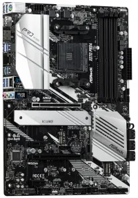 ASRock X570 PRO4 AM4 4x DDR4 DIMM HDMI DP 2x M.2 USB-C ATX (1 of 5)