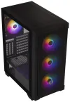 BitFenix ​​Graph ATX case 4x120 mm fan F-RGB 2xUSB 3.0 USB 2.0 black thumbnail (2 of 9)