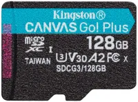 KINGSTON Canvas Go Plus 128GB microSDXC UHS-I V30 U3 CL10 senza adattatore (1 of 2)