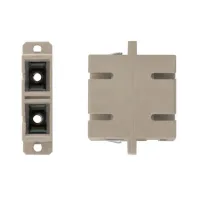 XtendLan SC-SC adaptador dúplex MM gris para cuadros ópticos (1 of 1)