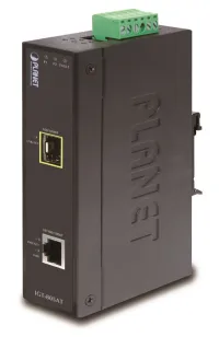 Planet IGT-805AT pārveidotājs 1x 100 1000Base-T1x SFP 100 1000-X ESD+EFT IP30 -40 līdz 75°C (1 of 1)