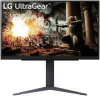 LG monitor 27GS75Q-B IPS 27" 2560x1440 180Hz 300cdm 1ms 1000:1 DP HDMI pivot height adjustable (1 of 7)