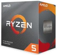 Boîtier AMD Ryzen 5 3600 Ryzen LGA AM4 Max 4,2 GHz 6C 12T 35 Mo 65 W TPD avec refroidisseur Wraith Stealth (1 of 1)