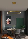 IMMAX NEO FINO SMART Hanging Luminaire 1 Circle 80cm 60W Gold Zigbee 3.0 Tuya thumbnail (4 of 8)