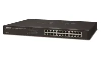 Planet GSW-2401 Switch 24x 10 100 1000 kov rackmount fanless (1 of 2)