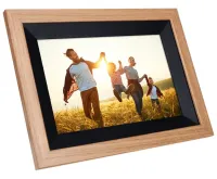 Rollei photo frame WiFi 105 diagonal 10.1" 8GB 1W Frameo APP Wood Brown (1 of 6)