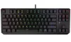 Endorfy herná klávesnica Thock TKL Kailh RD RGB USB red sw drôtová mechanická US layout čierna RGB