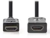 NEDIS High Speed ​​​​HDMI удължителен кабел с Ethernet HDMI конектори - HDMI 4K черен 3м