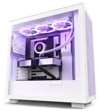 NZXT case H7 Flow edition ATX 2x ventoinha de 120 mm USB-C 2x USB painel de malha lateral de vidro branco (1 of 6)