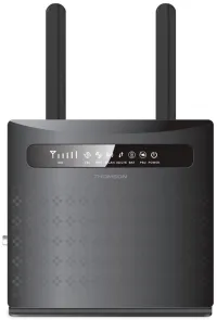 Маршрутизатор THOMSON 4G LTE TH4G 300 Стандарт Wi-Fi 802.11 b g n 300 Мбит с 2,4 ГГц 4x LAN (1x WAN) USB-слот для SIM-карты черный (1 of 6)