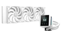 Ψύκτη νερού DEEPCOOL MYSTIQUE 360 3x120mm ανεμιστήρας ARGB Intel i AMD λευκό (1 of 5)