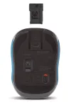 GENIUS Micro Traveller 9000R V3 1200 dpi Draadloos Oplaadbaar Zwart Blauw thumbnail (3 of 3)