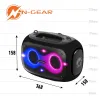 N-GEAR NRG 600 BT 600W USB LED TWS IPX5 2x MIKROFON thumbnail (13 of 18)