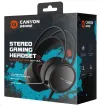 CANYON Gaming headset Interceptor GH-8A LED PC PS4 Xbox one Diepe baskabel 2m USB+2x35F TRS jack + hub thumbnail (6 of 13)