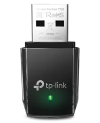 TP-Link Archer T3U AC 1300 дводіапазонний бездротовий USB-клієнт 400 Мбіт/с 24 ГГц 867 Мбіт/с 5 ГГц USB 3.0 (1 of 1)