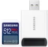 SAMSUNG PRO Ultimate SDXC 512GB + USB adapter CL10 USH-I U3 V30