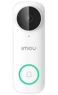 Imou by Dahua Умный дверной звонок DB61i Wi-Fi 5Mpix 2560x1920 Защита IP65 H.265 Ночное видение 5m Белый (1 of 5)