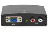 Tiontaire NEDIS VGA go HDMI 2x RCA dubh thumbnail (2 of 4)