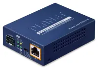 Planet GUP-805A-60W конвертер RJ45 SFP 1Gbps PoE інжектор 802.3bt 60W (1 of 3)