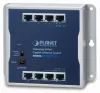 Промисловий плоский комутатор Planet 8x 1Gb 12VDC IP30 -20 60st без вентилятора