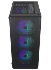 Gabinete Endorfy Ventum 200 ARGB 4x120mm ARGB PWM ventilador 2xUSB vidro temperado preto thumbnail (3 of 6)