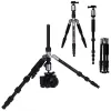 Rollei Tripod Compact Traveller Uimh. 1 Luchtaigh 5kg Breisithe 142cm Tíotáiniam