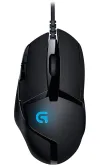 Logitech spēļu pele G402 Hyperion Fury optiskā 8 pogas 4000dpi USB melna