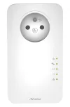 STRONG dual-band repeater 1200P Wi-Fi standard 802.11a b g n ac 1200 Mbit with 24GHz and 5GHz 1x LAN 1x socket white thumbnail (5 of 7)