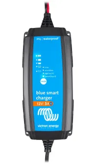 Έξυπνος φορτιστής μπαταρίας Victron BlueSmart IP65 12V 5A + Υποδοχή DC (1 of 6)