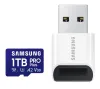 SAMSUNG PRO Plus MicroSDXC 1TB + USB adapter CL10 UHS-I U3 A2 V30