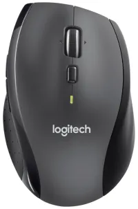 Logitech Maus M705 Wireless Laser 1000dpi 2.4GHz USB Receiver Schwaarz-Sëlwer (1 of 5)