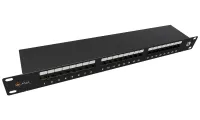 Патч-панель Solarix 24 x RJ45 CAT5E STP черный 1U SX24-5E-STP-BK-N (1 of 4)