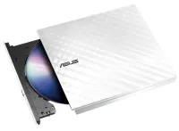 ASUS SDRW-08D2S-U LITE WHITE Zewnętrzna, płaska płyta DVD-RW, biała, USB (1 of 2)